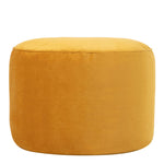 Milano Velvet Bean Bag Pouffe | Yellow