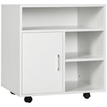 Multi-storage Printer Unit Office Organisation 5 Compartment | One Size | White