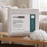 Luxury Hotel Quality Super Microfibre 10.5 Tog Autumn Duvet | Single | White