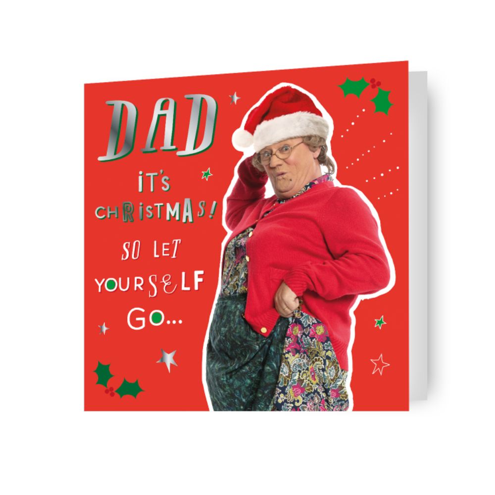 Dad Christmas Card Official Product