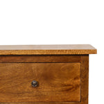 Solid Wood Chestnut Bedside