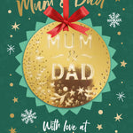 Danilo Promotions Danilo Promotions Mum & Dad Parents Christmas Card Official Product