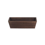 Wood Dark Wooden Packing Trough
