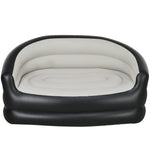 Outsunny Grey 2-person Inflatable Sofa
