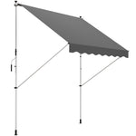 Balcony 3x1.5m Adjustable Awning, Diy