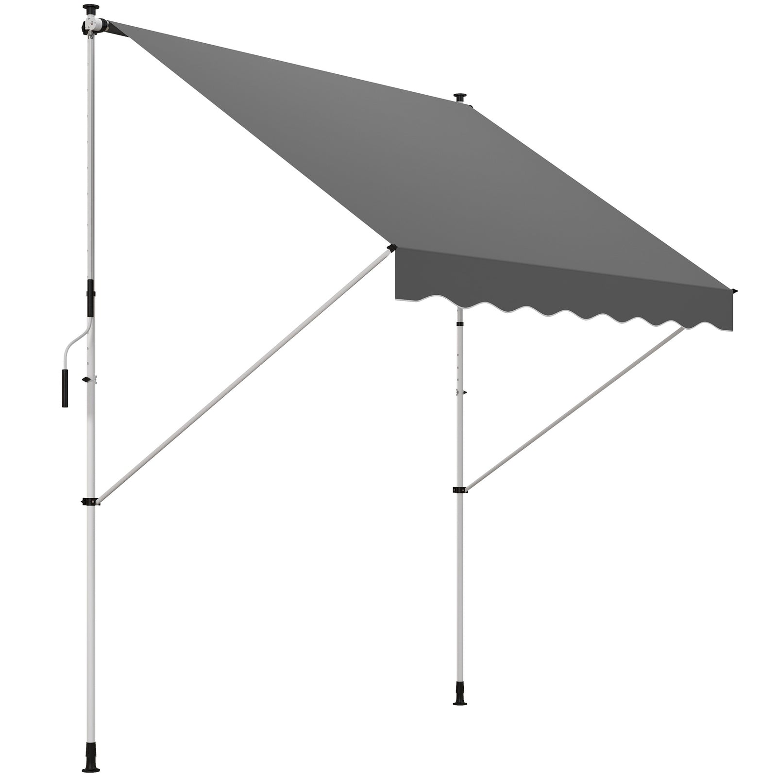 Balcony 3x1.5m Adjustable Awning, Diy