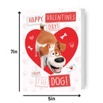 "from The Dog" Valentine's Day Card Official Product
