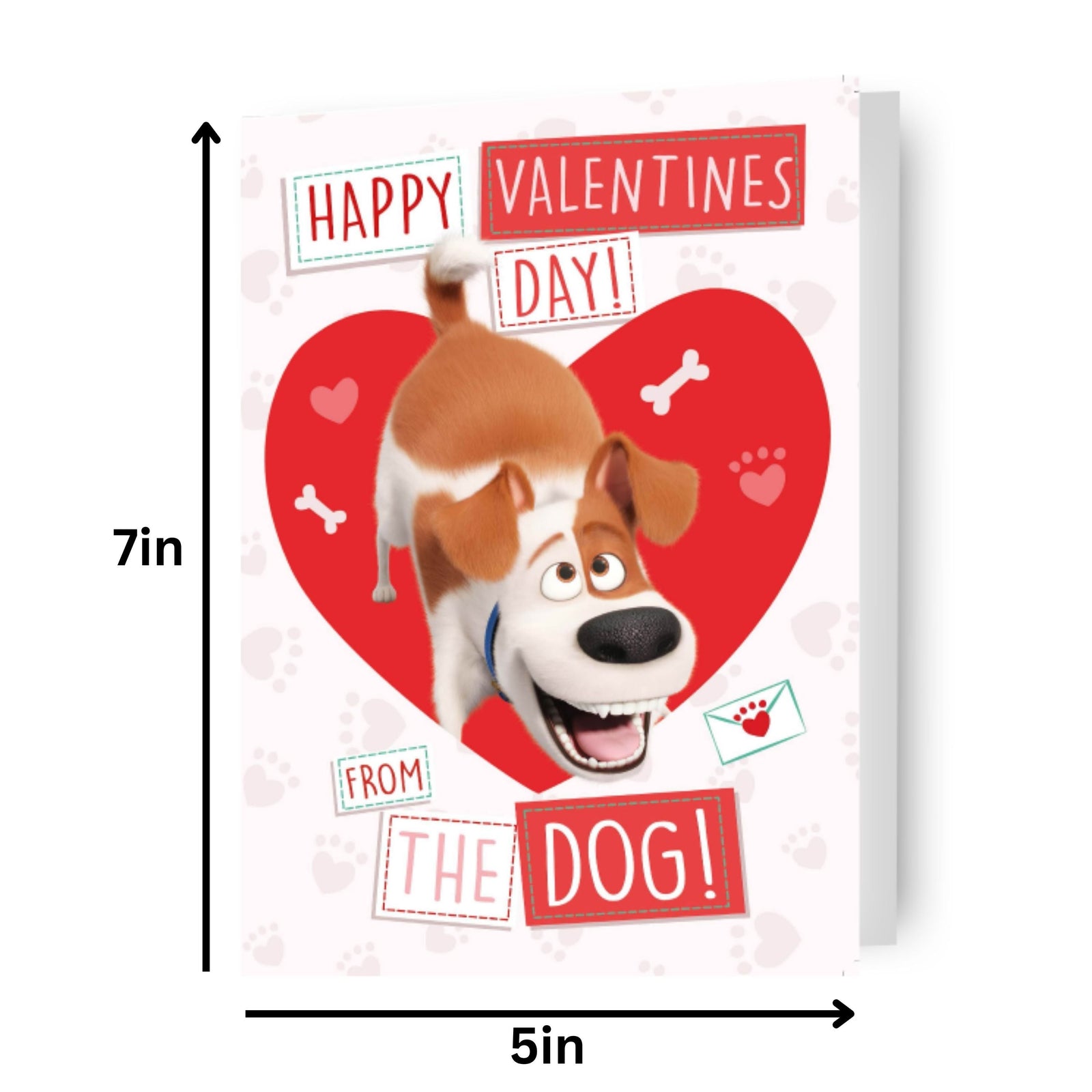 "from The Dog" Valentine's Day Card Official Product