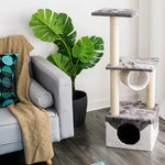 3 Tier Cat Activity Tree And Scratching Post