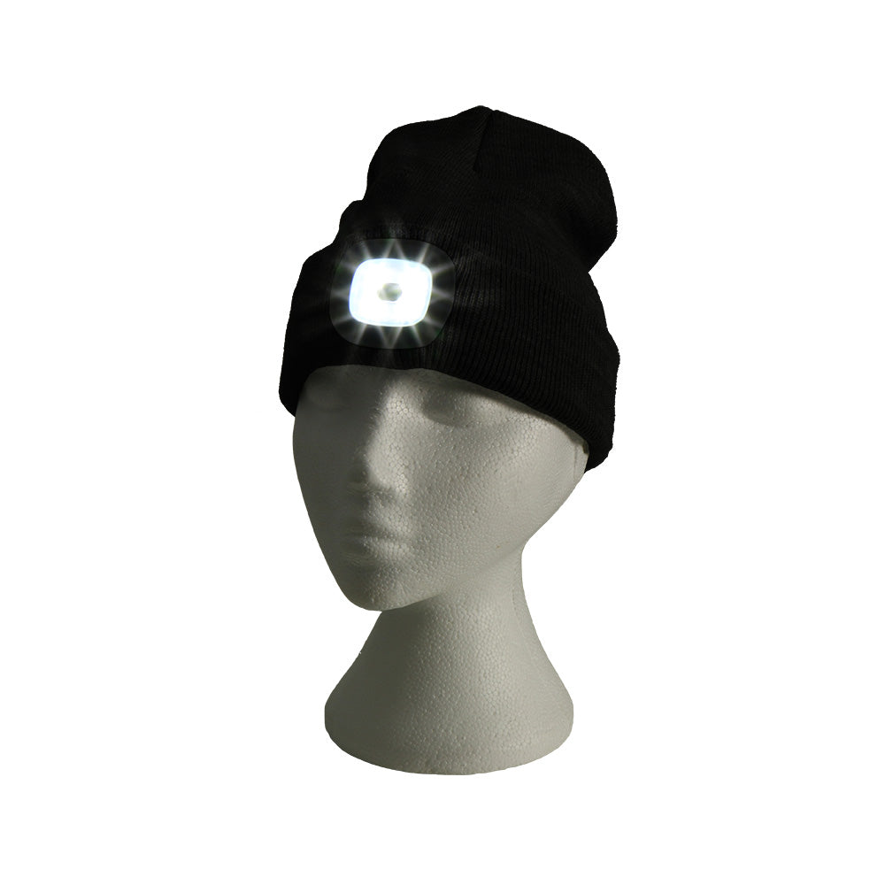 Rechargeable Lighted Hat, Night Time Safety, 180 Lumen