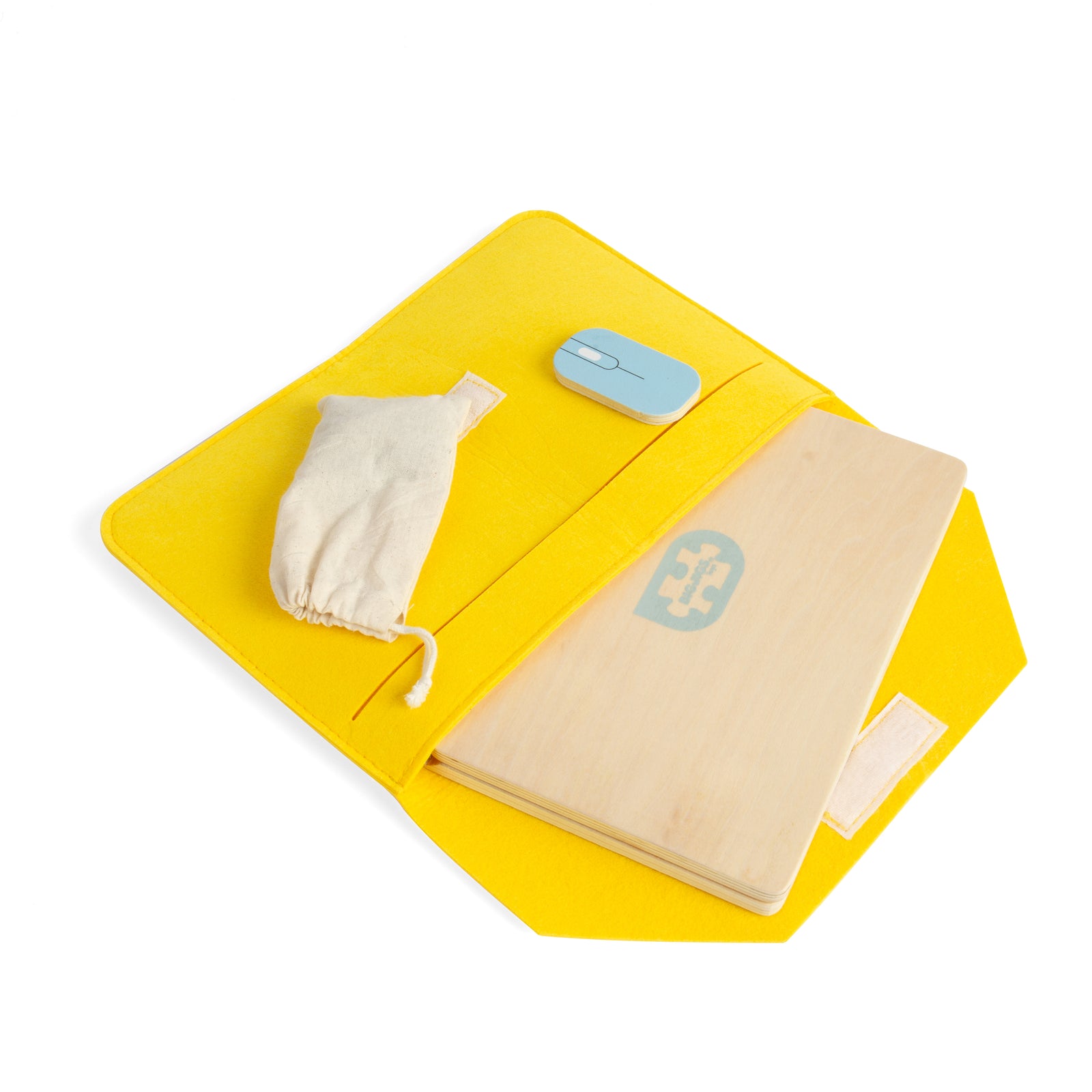 Tech Set - 95pc Wooden Laptop Toy