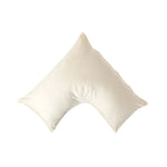 V Shaped Pillowcase Organic Cotton 400 Tc | V Shape | Cream