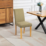 Almont Fabric Dining Chairs - Set Of 2 | Sage Green