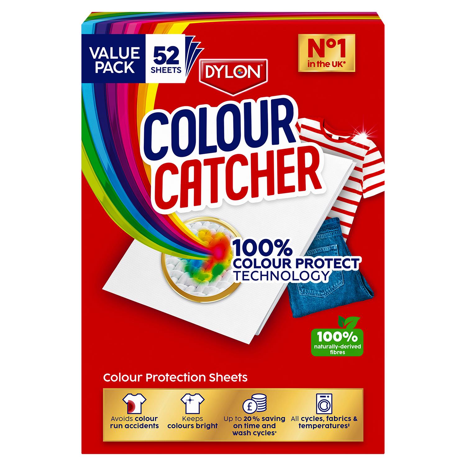 Colour Protection Laundry Sheets To Prevent Colour Run | 52 Sheets