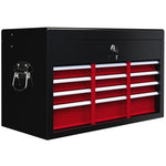 6 Drawer Tool Chest, Lockable, Portable | Red