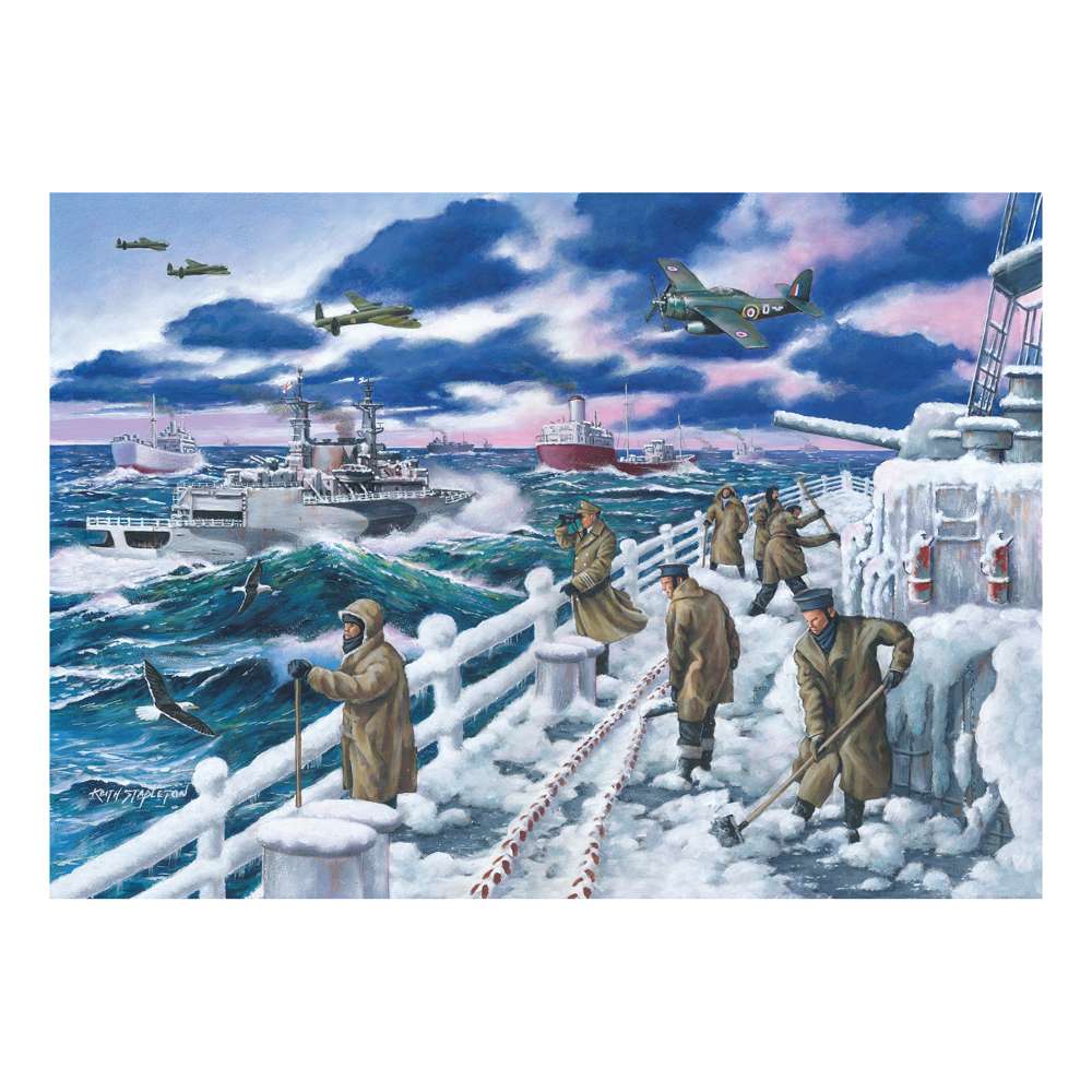The House of Puzzles Arctic Convoy Big 500 Piece Jigsaw Puzzle