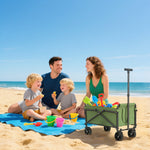 41l Festival Trolley, 60kg Heavy Duty Folding Trolley Cart | Green