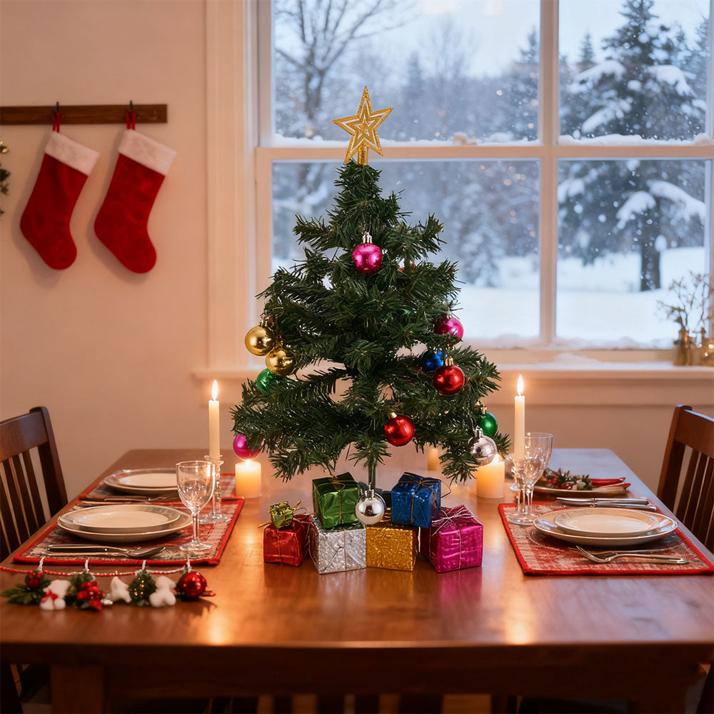 50cm Mini Christmas Tree With Lights