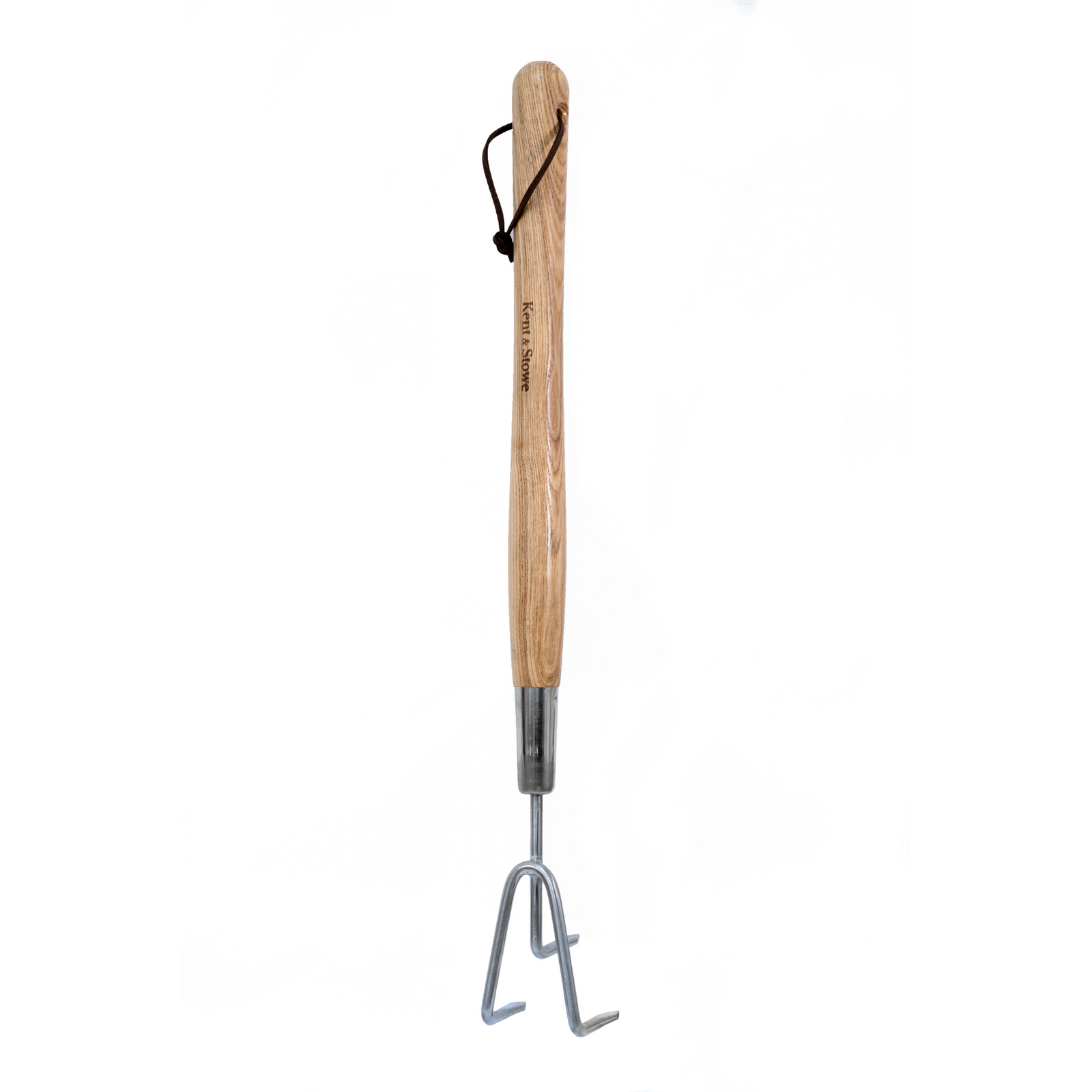 Stainless Steel 3-prong Border Hand Cultivator