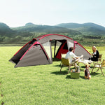 4-6 Man Family Tent, 2 Bedrooms, Living Room