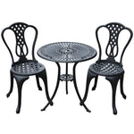 Garden Bistro Set Outdoor Table Chairs Patio Lawn Furniture