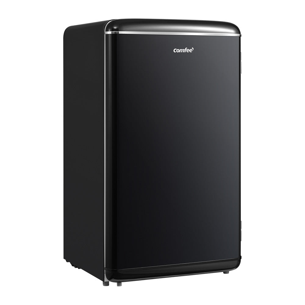 93l Retro Freestanding Fridge With Chiller Box