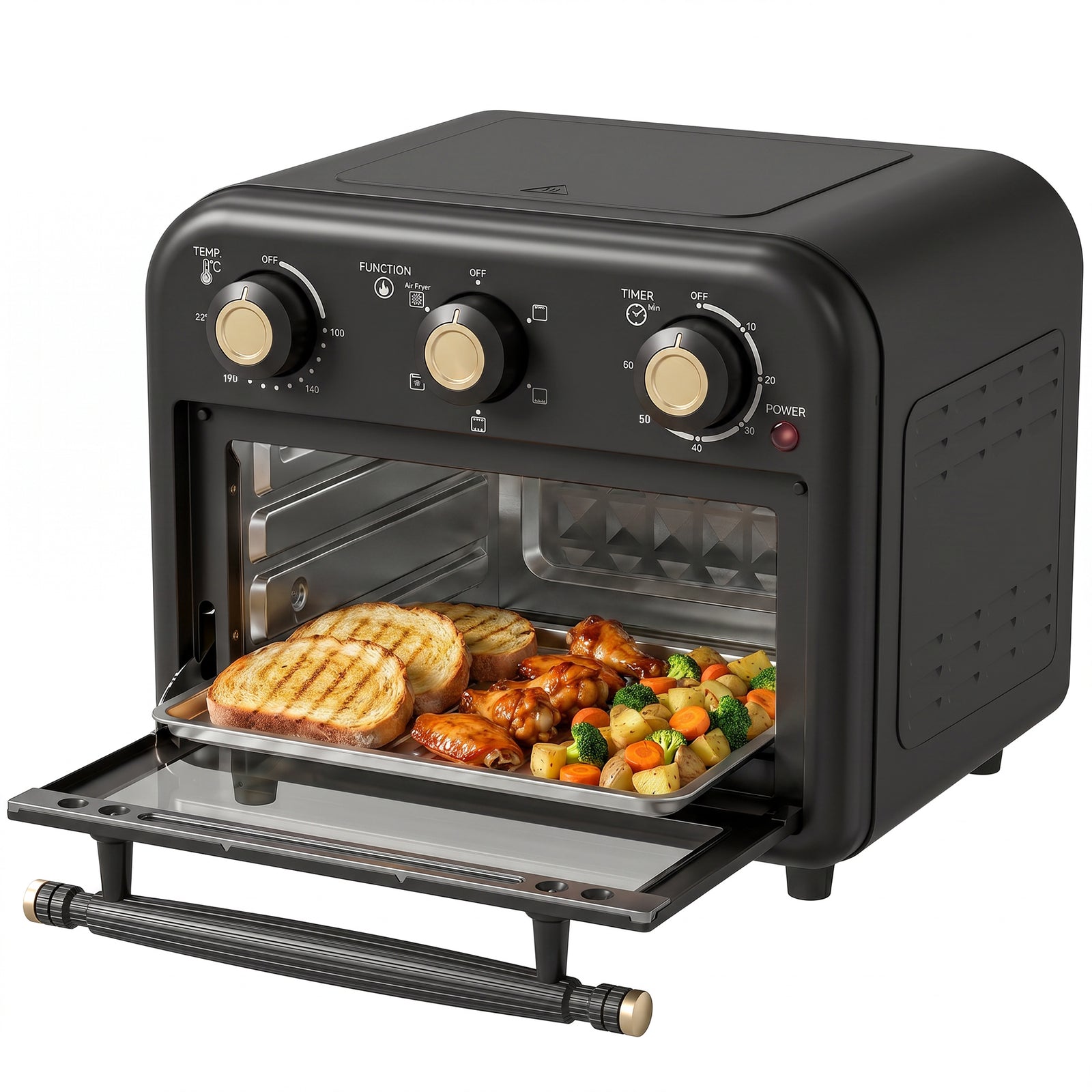 Air Fryer Oven, Convection Oven, 12 L | Black