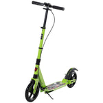 Teens Adult Kick Scooter Foldable Adjust 14+ W/ Dual Brake | Green