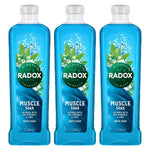 Mineral Therapy Bath Soak Muscle Soak With Sea Minerals & Sage Scent, 3 Pack, 1l | 3 | Blue