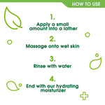 6 X 150ml Kind To Skin Soap Free Foam Moisturising Face Wash | Set of 6