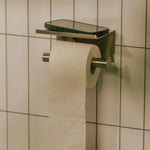 Paper Holder With Cover Matt White Architect Sp