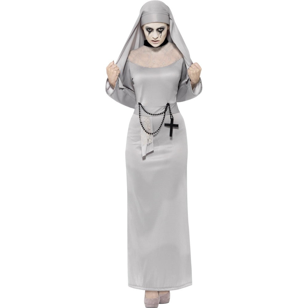 Gothic Nun Costume | Large