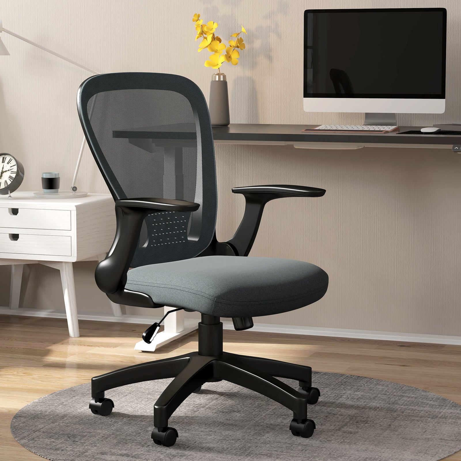 Mesh Office Chair W/ Adjustable Arm