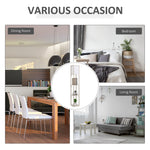 Floor Lamp Reading Lamp With 3-tier Storage Shelf Acrylic | One Size | Pale Brown