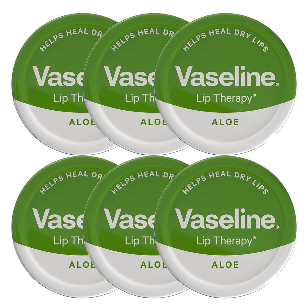 Lip Therapy Aloe Vera Petroleum Jelly, 6x20gm