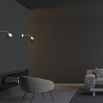 Maxi Wall Lamp 1xgu10 High Quality Hand Made Scandi Style Wall Light Stylish Subtle And Fully Adjustable | White