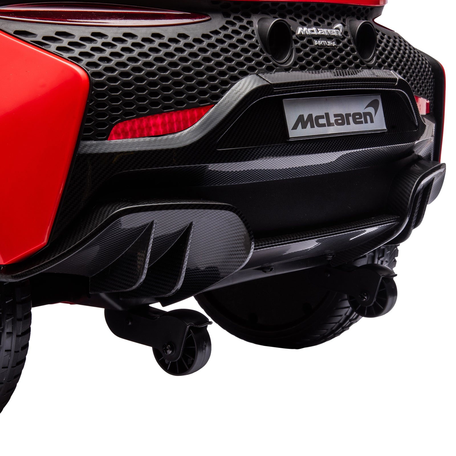 Mclaren Licensed Kids Electric Ride-on Car W/ Remote Control | Red