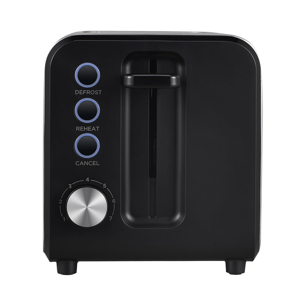 2-slice Toaster – 7 Browning Levels, Defrost, Reheat & Cancel Functions With Removable Crumb Tray