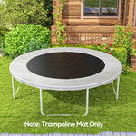 Replacement Trampoline Mat For 12ft Trampoline Frame | Black