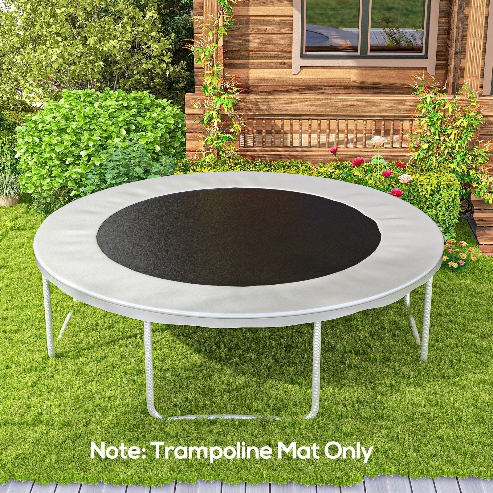 Replacement Trampoline Mat For 12ft Trampoline Frame | Black