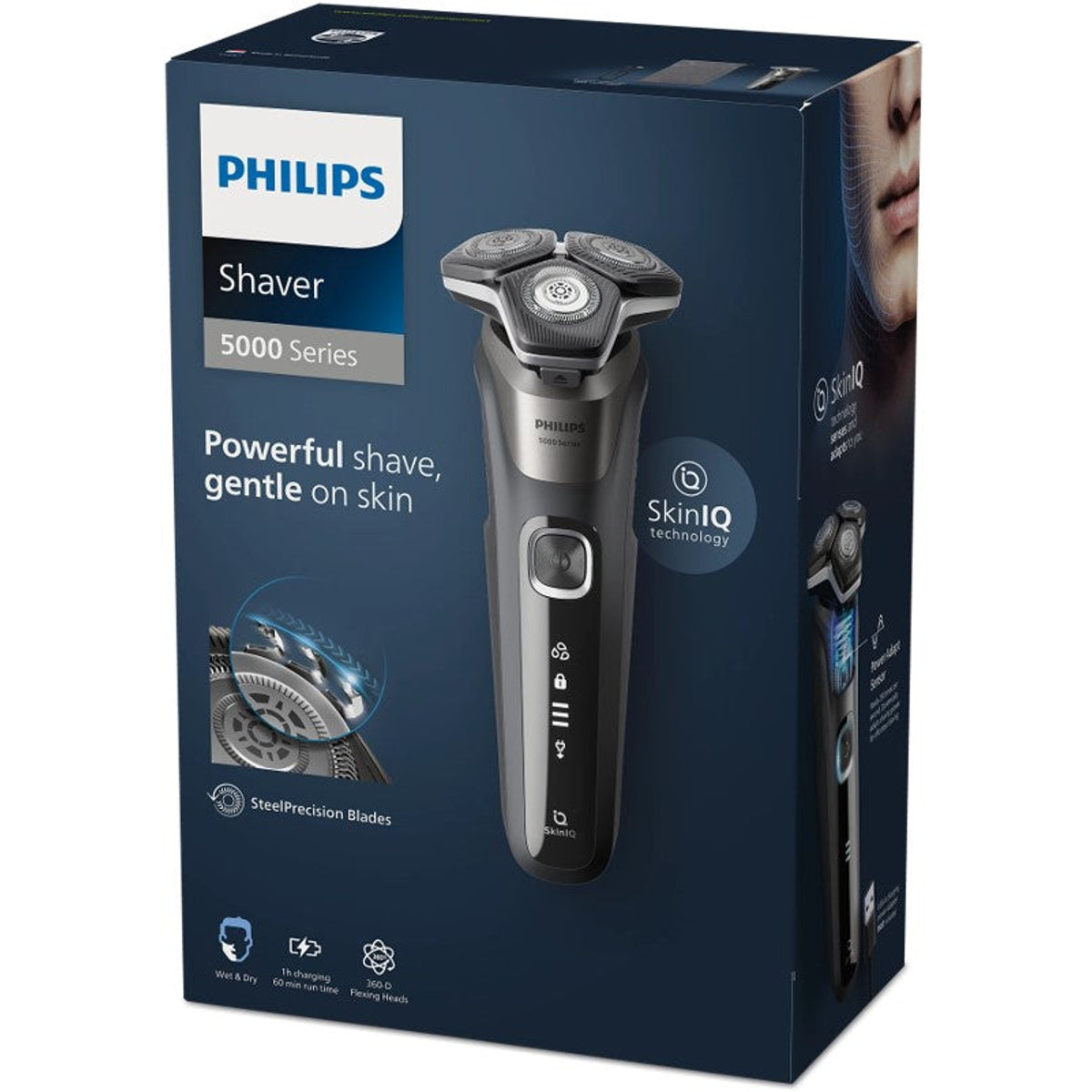 S5887/10 Series 5000 Wet & Dry Electric Shaver Trimmer | Grey