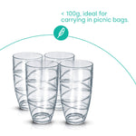 Clear Plastic Tumblers Set Of 6