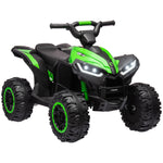 12v Electric Quad Bikes For Kids Ride On Car Atv Toy For 3-5 Years | Green