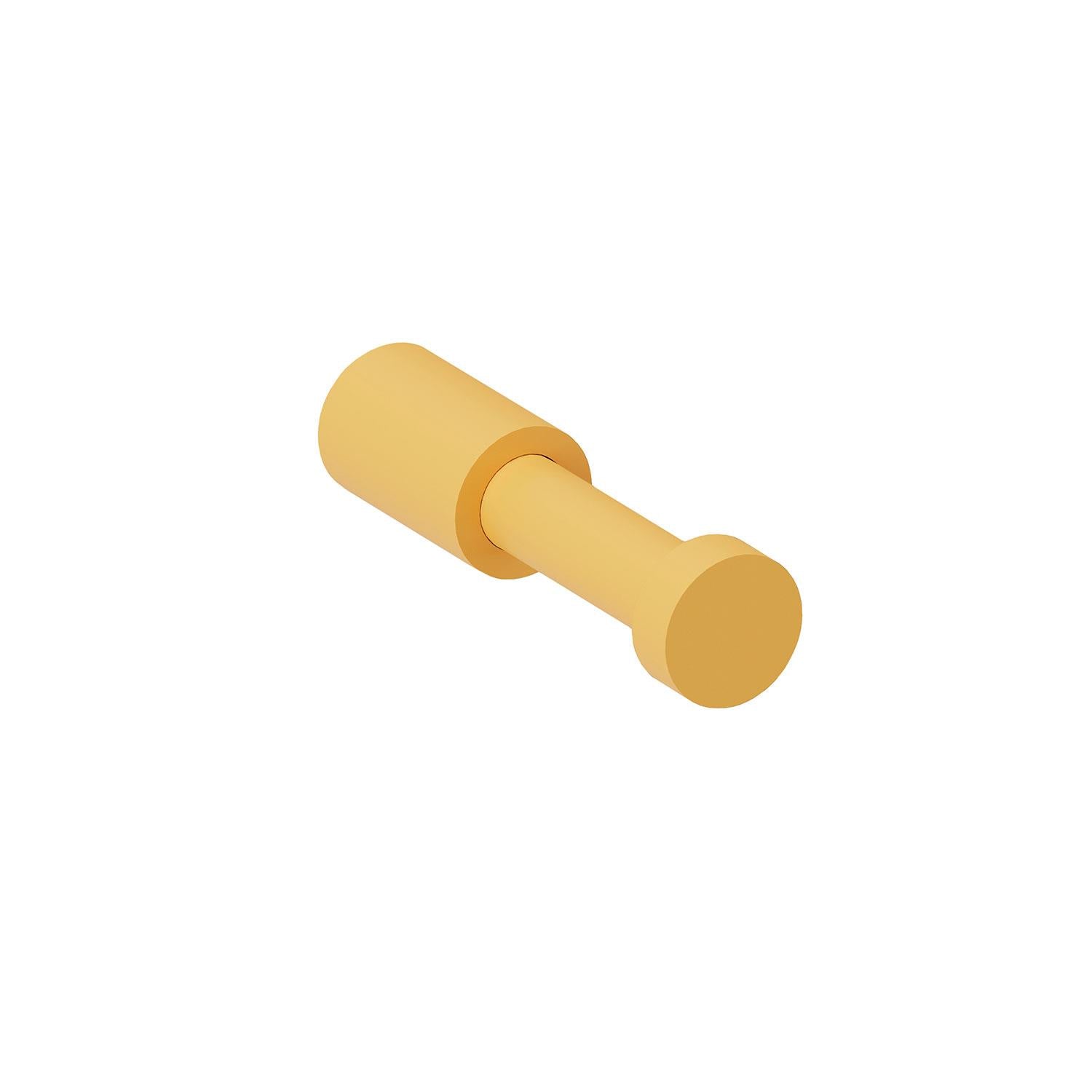 Towel Hook, Robe Hook, Coat Hook, Mustard 5,5 Cm, Logic Collection
