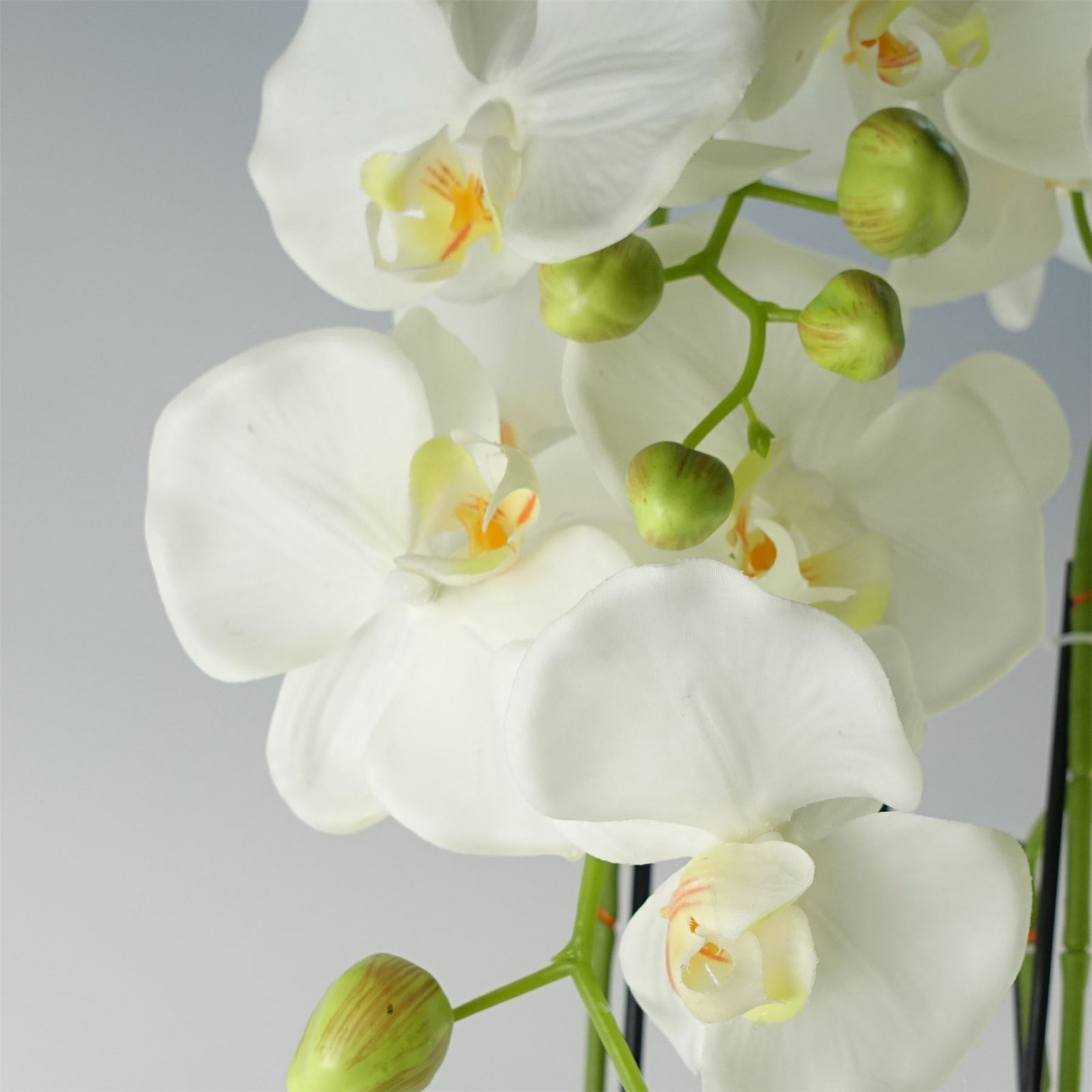 150cm Giant White Orchid Plant Artificial 189 Flowers Real Touch