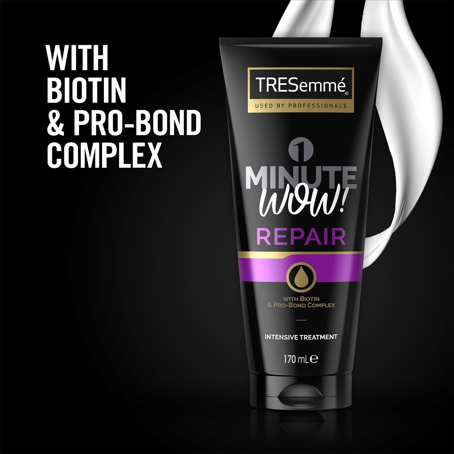 1 Minute Wow Repair Intensive Hair Treatment With Biotin, 6x Of 170 Ml
