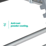 Folding Sun Lounger - Black