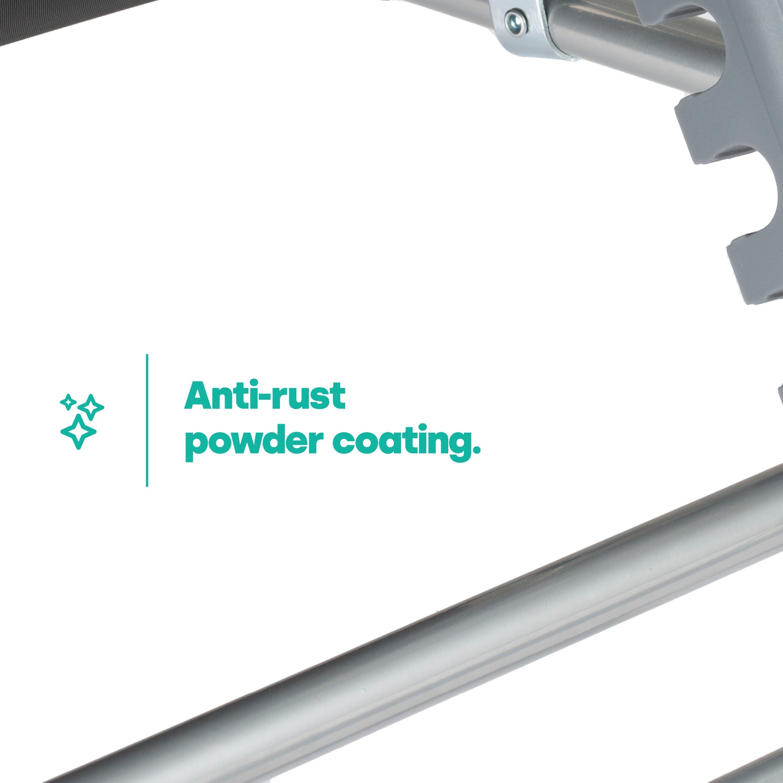 Folding Sun Lounger - Black