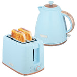 Kettle & 2 Slice Toaster | Light Blue