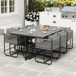 Rattan Dining Set, Garden Table & Chair Sets Space-saving